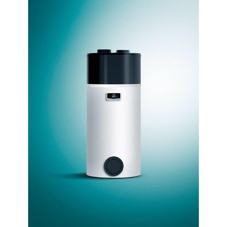 Bomba de calor em ao inox vaillant 200L com ou sem serpentina